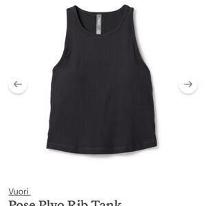 Pose Plyo Rib Tank Top